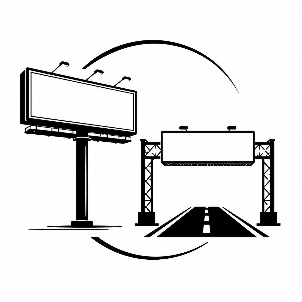 Unipole & Gantry Ads