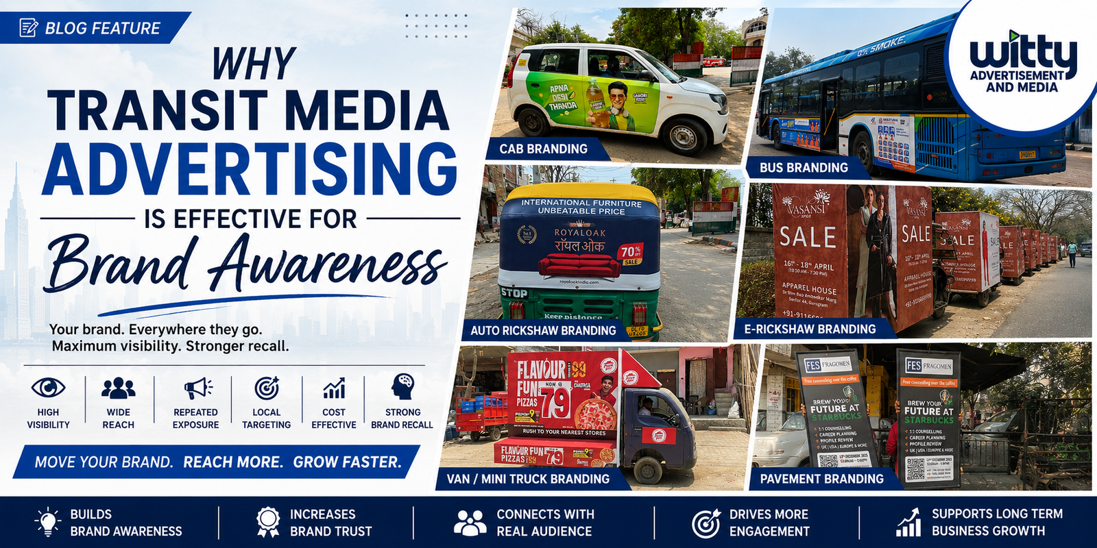 Why Transit Media Advertising Is Effective for Brand Awareness