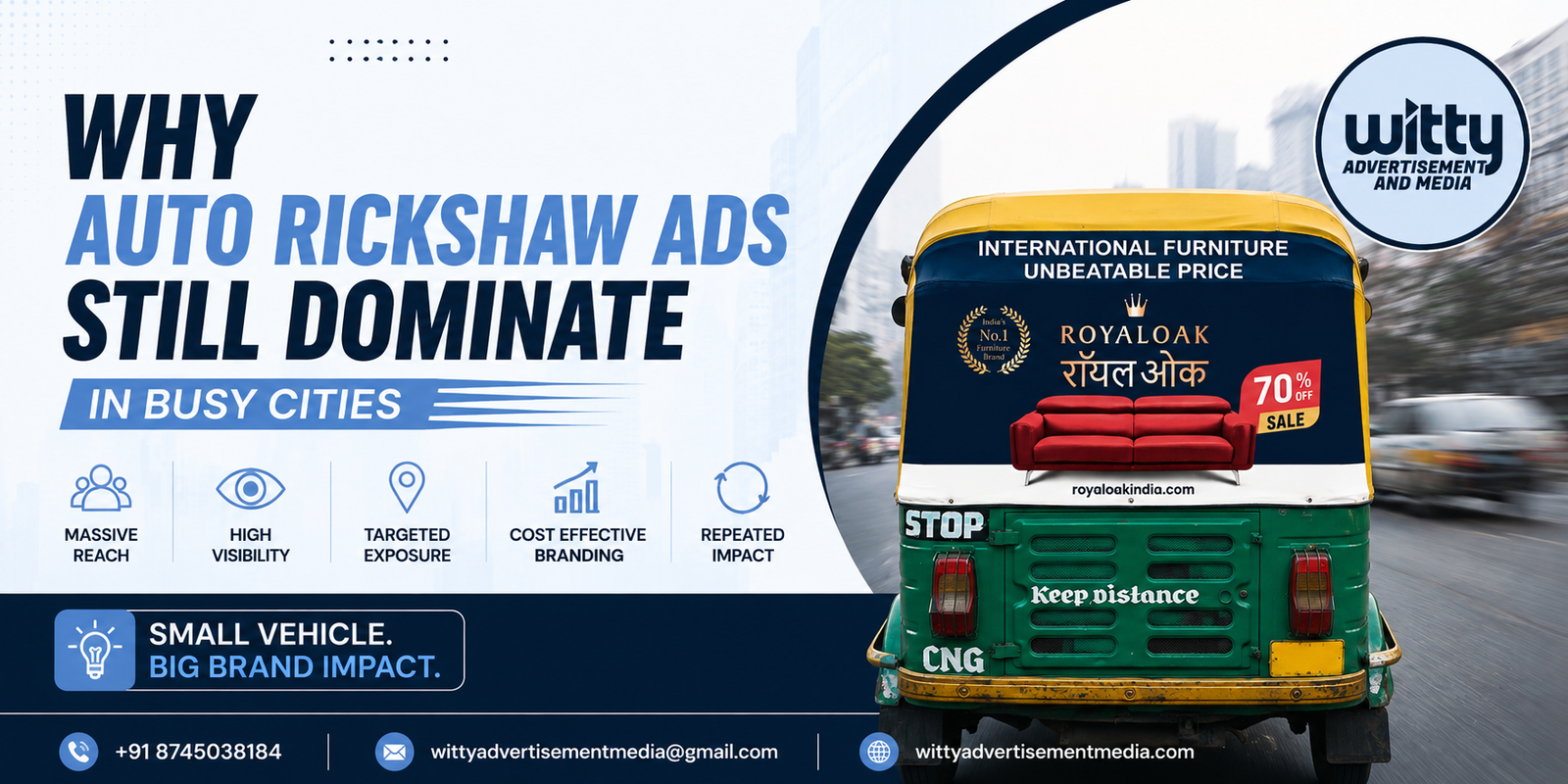 Why Auto Rickshaw Ads Still Dominate in Indian Cities